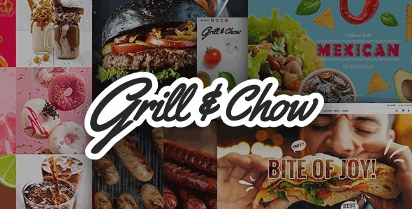 Grill and Chow Fast Food - Pizza Theme