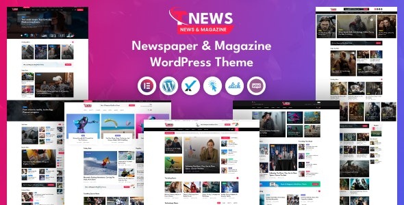 TNews News - Magazine WordPress Theme