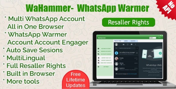 WAHammer Multi WhatsApp account Browser