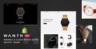 Wanth - Minimal - Clean Watch Store Shopify Theme