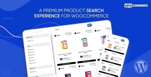 WooSearch Popup Product Search - Filters for WooCommercew