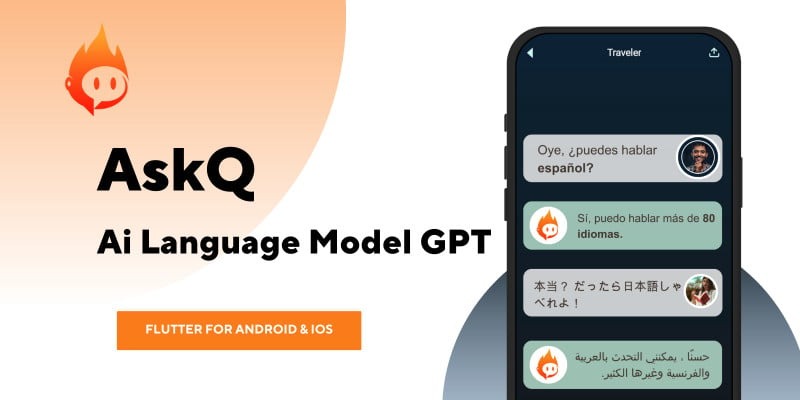 AskQ Ai Language Model GPT - Flutter