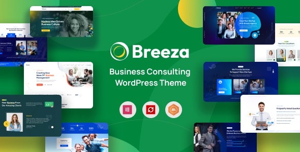 Breeza - Business Consulting WordPress Theme