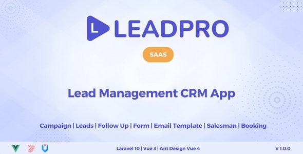 LeadPro SAAS Lead - Call Center Management CRM