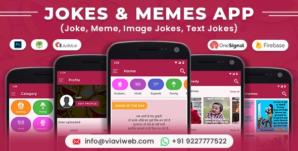 Android Jokes & Memes App (Joke