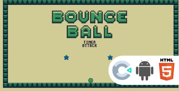 Bounce Ball (Timer Attack) - HTML Game - Construct