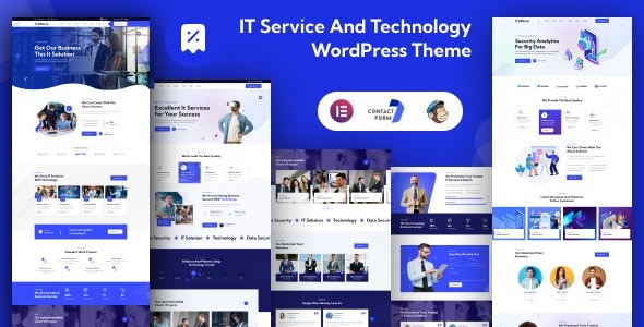 Infotek IT Service And Technology WordPress Theme