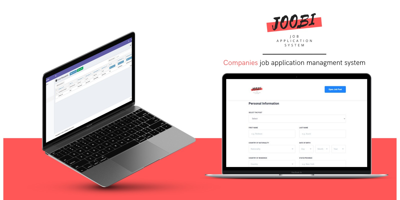 Joobi - Job Application Management System