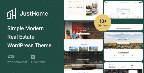 Justhome - Real Estate WordPress Theme