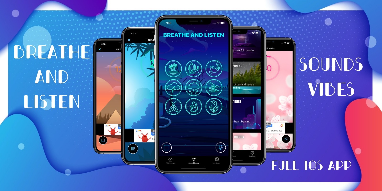 Sounds Vibes Full iOS Application
