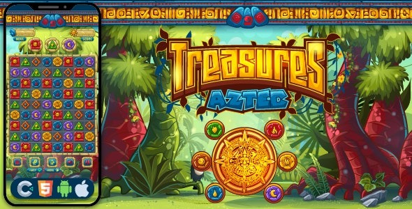 Treasure Aztec Html game