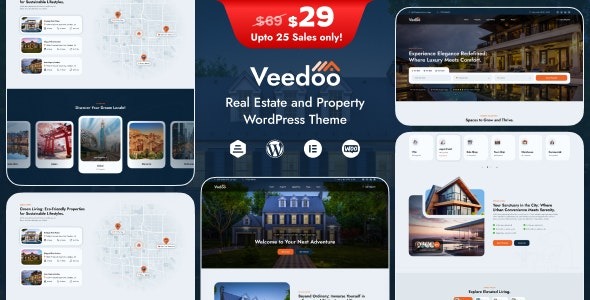 Vedoo Real Estate WordPress Theme