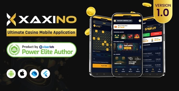 Xaxino Ultimate Casino Mobile Application