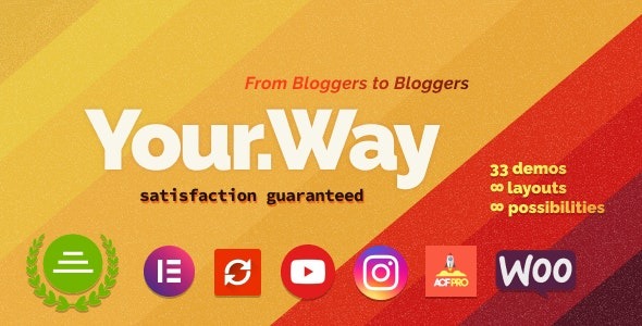 YourWay Multi-Concept Blog WordPress Theme
