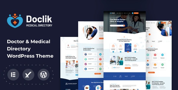 Doclik - Medical Directory WordPress Theme