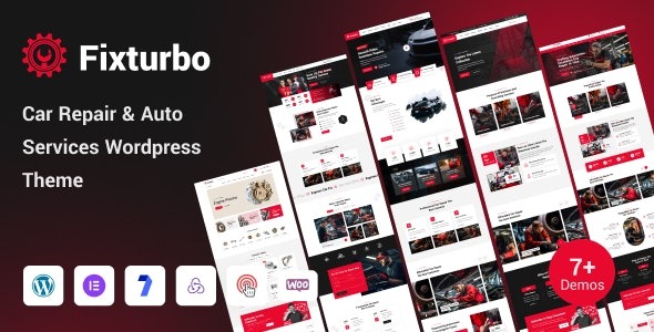 Fixturbo - Car Service & Repair WordPress Theme
