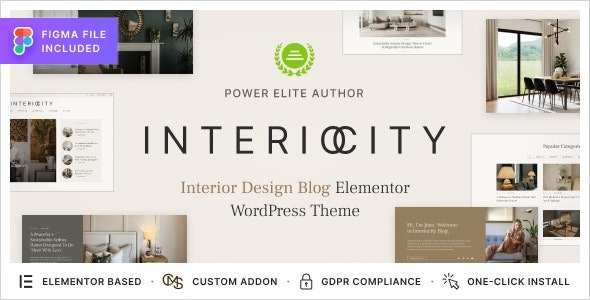 Interiocity Home Decor Blog and Interior Design Magazine WordPress Theme