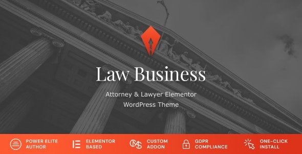 LawBusiness Attorney & Lawyer WordPress Theme