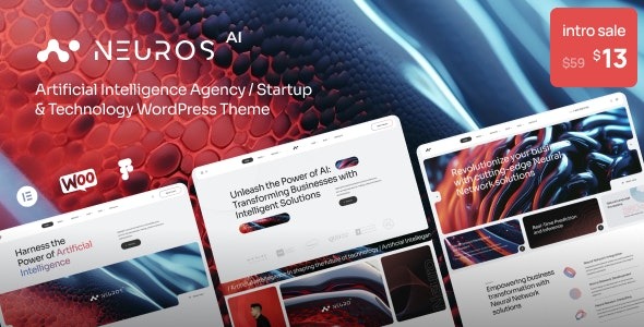 Neuros - AI Agency & Technology WordPress Theme