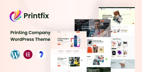 Printfix Printing Services Company WordPress Theme