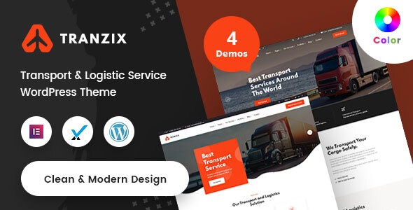 Tranzix - Logistics & Transport WordPress Theme