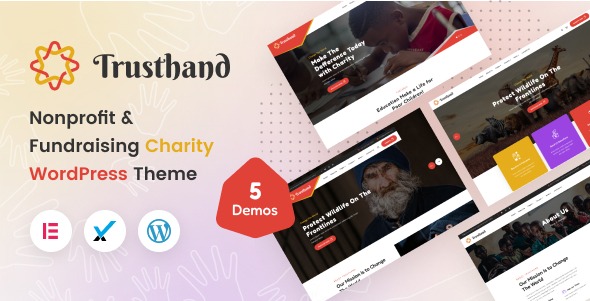 Trusthand Charity WordPress Theme