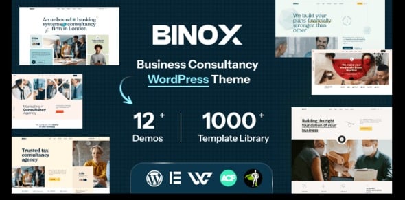 Binox - Business Consulting Theme