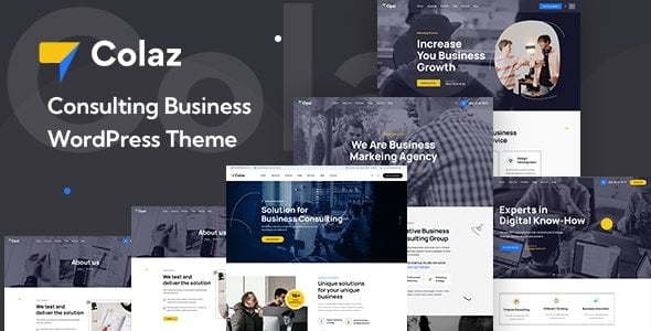 Colaz Business Consulting WordPress Theme