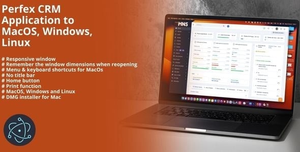 MNS - Perfex CRM Application para MacOS