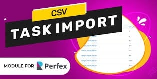 CSV Task Import Module for Perfex CRM