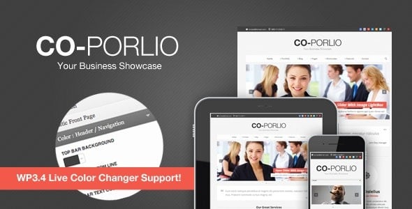 Co-Porlio - Feature Rich WordPress Theme