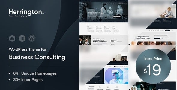 Herrington - Business Consulting WordPress Theme