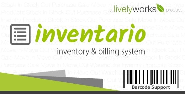 Inventario Inventory & Billing Management Application