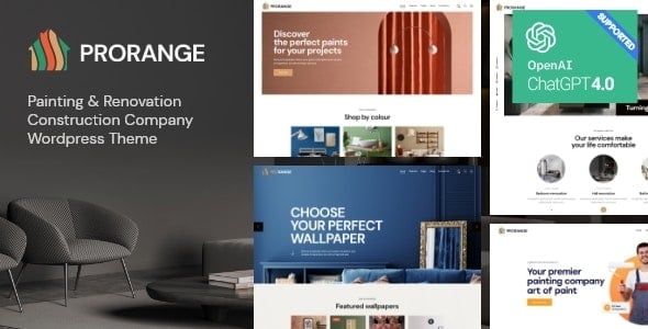 ProRange - Painting & Renovation Theme