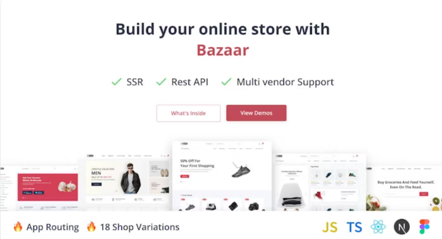 Bazaar Pro - Multipurpose Next.js Ecommerce Template