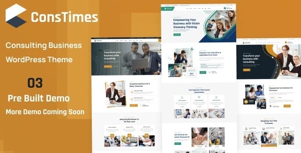 ConsTimes - Consulting Business WordPress Theme