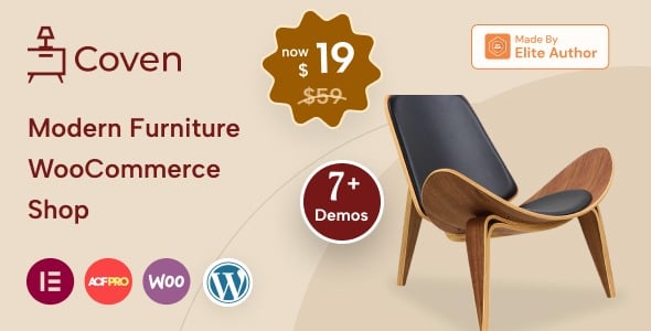 Coven Furniture Store WordPress WooCommerce Theme