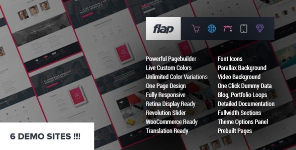 FLAP - Corporate Business WordPress Theme