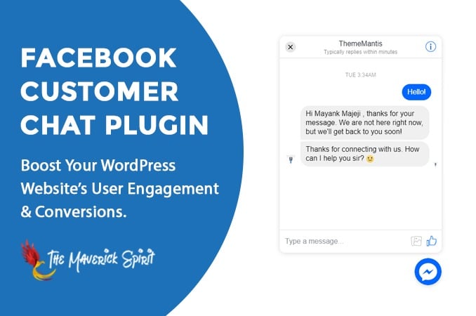 Facebook Customer Chat for WordPress