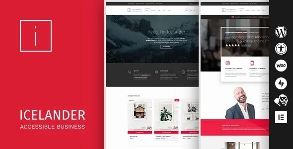 Icelander - WooCommerce WordPress Theme