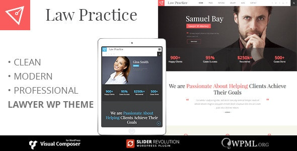 LAWPRACTICE - Lawyer Responsive WordPress Theme