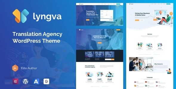 Lyngva - Translation Agency WordPress Theme