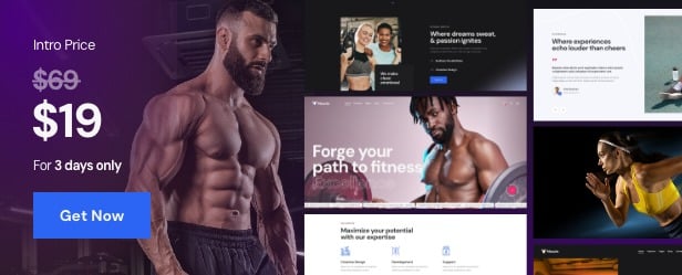 Muscle Sports Center & Solarium WordPress Theme