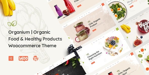 Organium Organic Food Products WordPress Theme