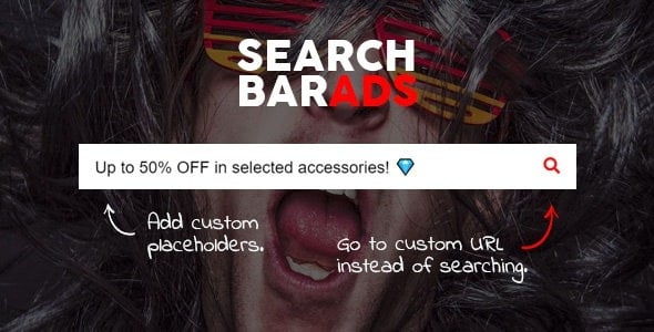 Search Bar Ads - WooCommerce Plugin