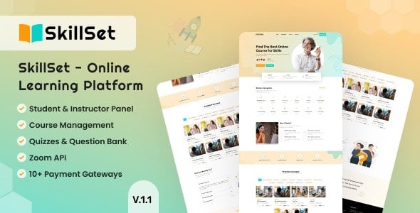 SkillSet - Online Learning Platform