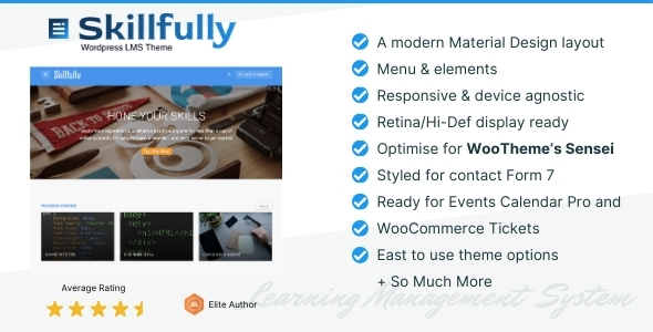 Skillfully - A Learning Management System (LMS) Theme