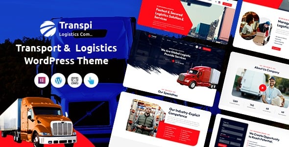 Transpi Logistics and Transportation WordPress Theme