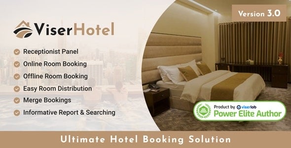 ViserHotel Ultimate Hotel Booking Solution