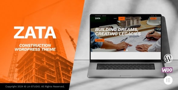 Zata Construction WordPress Theme